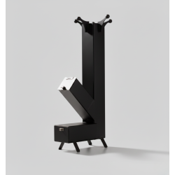 Sobă Rachetă Heavy-Duty din Tablă Groasă – Țeavă 100×100 mm, Înălțime 80 cm, Ardere Eficientă