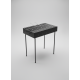 Grătar Heavy-Duty 60×40 cm din Tablă Groasă, cu Picioare Demontabile