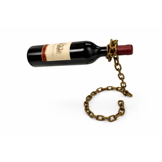 suport sticlă vin cu lanț efect levitație