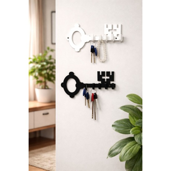 ???? Cuier metalic pentru chei design cheie